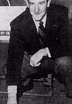 Black and white newspaper photo op of Rosenberg, circa 1942.