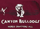 1922 Logo of the Canton Bulldogs, a defunct American football team.