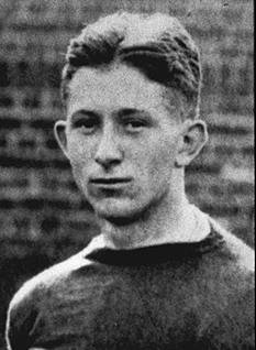 Vintage black and white image of Donold Lourie in 1920