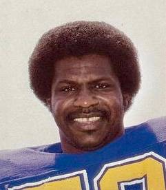 Johnson with the San Diego Chargers c. 1982
