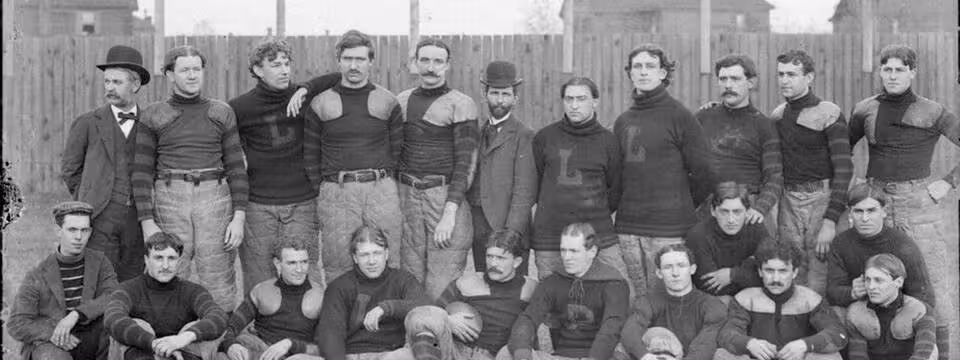 Latrobe Athletic Club 1898 team photo.