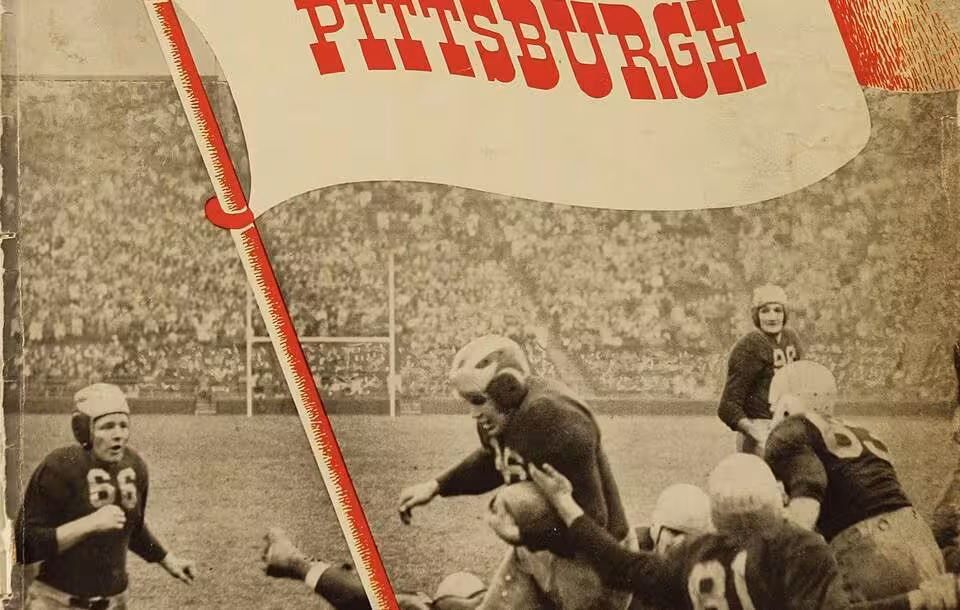 October 11, 1941 University of Michigan versus the University of Pittsburgh football game program It was published by the Board in Control of Physical Education at the University of Michigan.