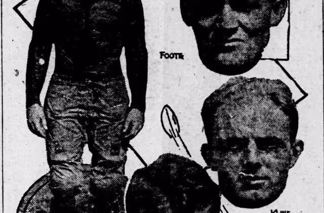 Images via a head shot montage in a newspaper, Yale Bulldog' Backfield in 1926. The Sioux City Journal Sioux City, Iowa · Sunday, October 31, 1926.