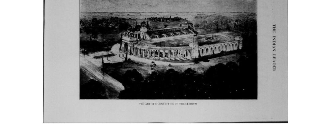 Haskell Indian Stadium Concept The Indian leader (Lawrence, Kan.), October 29, 1926.